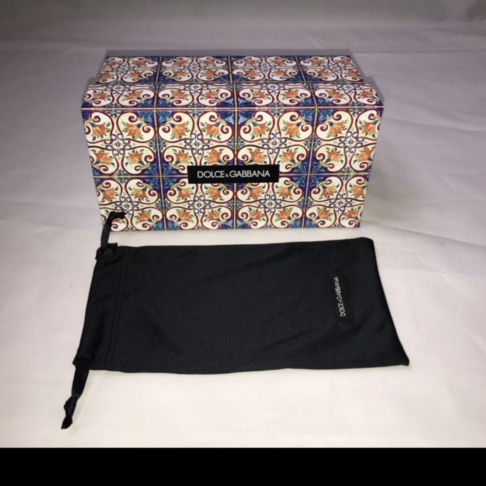 Dolce and Gabbana Empty Sunglass storage box W Bag - Picture 3 of 9